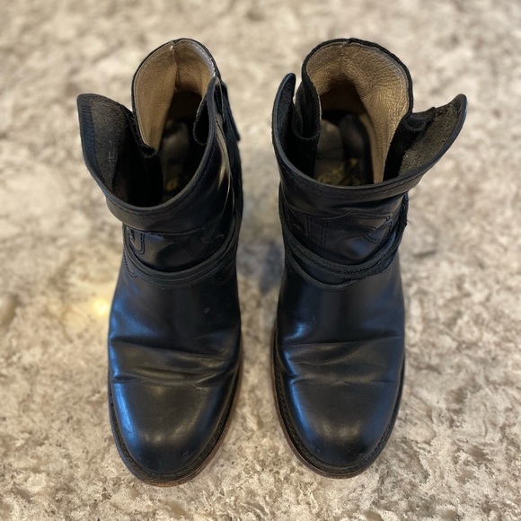 Freebird Black Leather Ankle booties - discontinued Casey - Picture 10 of 11
